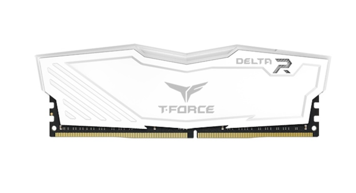 Ram TEAMGROUP T-Force DELTA RGB 8GB (1x8GB) DDR4 3200MHz (Trắng)