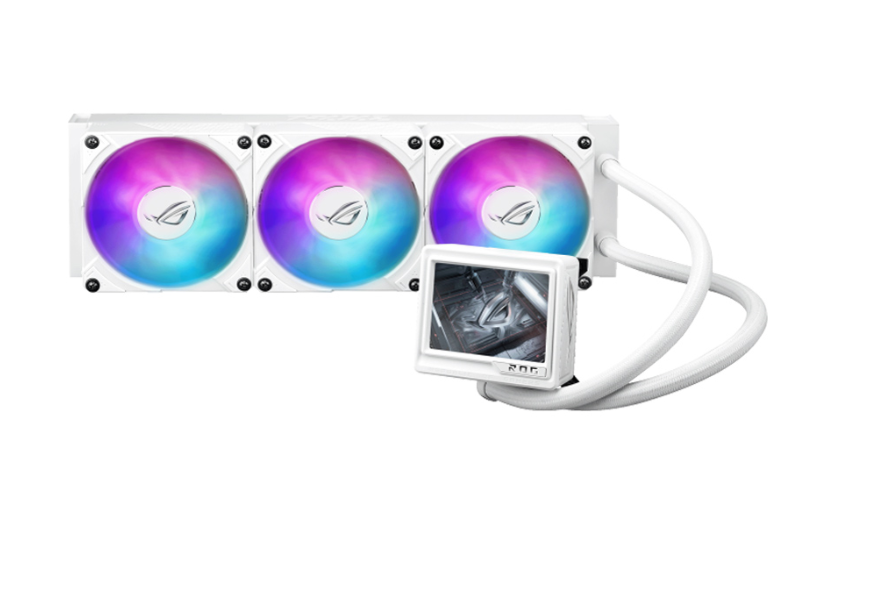 Tản nhiệt nước AIO ASUS ROG RYUJIN III 360 ARGB Extreme WHITE (tích hợp màn 3.5")