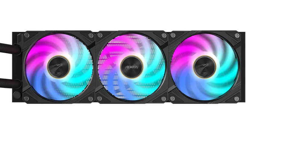 Tản nhiệt nước Gigabyte AORUS WATERFORCE X II 360 ( Màn Hình LCD)