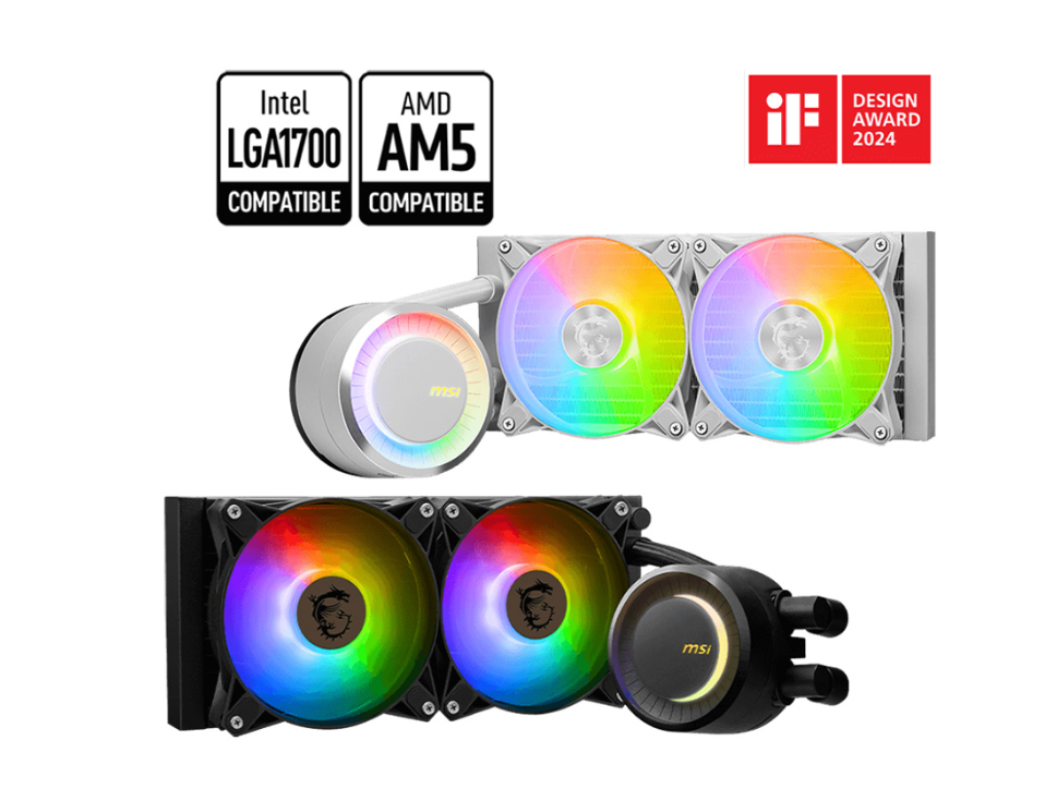Tản Nhiệt Nước MSI MAG CORELIQUID E240 White