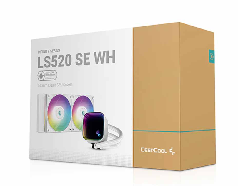 Tản Nhiệt Nước CPU Deepcool LS520 SE WH WHITE ( 2 fan 12cm)