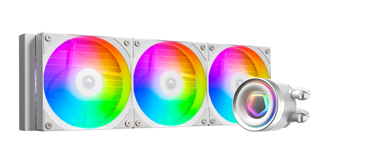 BỘ TẢN NHIỆT NƯỚC ID-COOLING FX360 INF WHITE