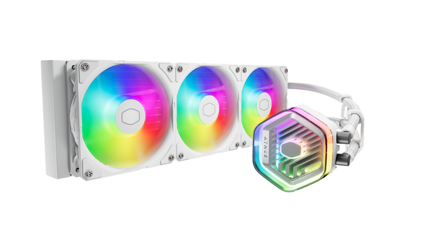 Tản Nhiệt Nước Cooler Master MasterLiquid 360 Atmos ARGB White