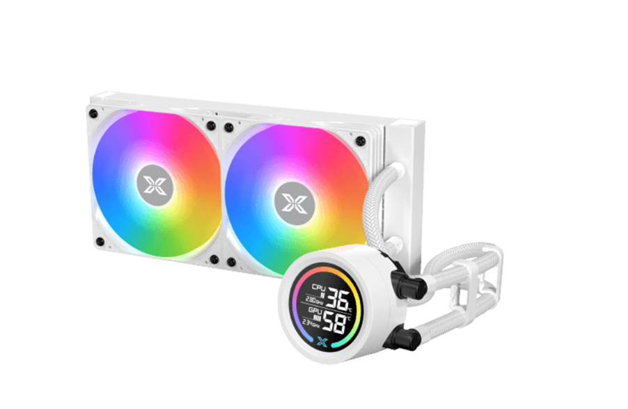TẢN NHIỆT NƯỚC AIO XIGMATEK LK 240 Digital Arctic (EN46100)