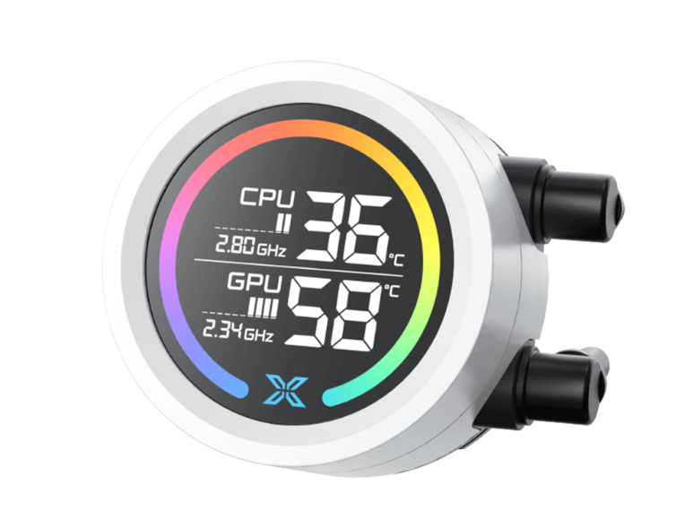 TẢN NHIỆT NƯỚC AIO XIGMATEK LK 240 Digital Arctic (EN46100)