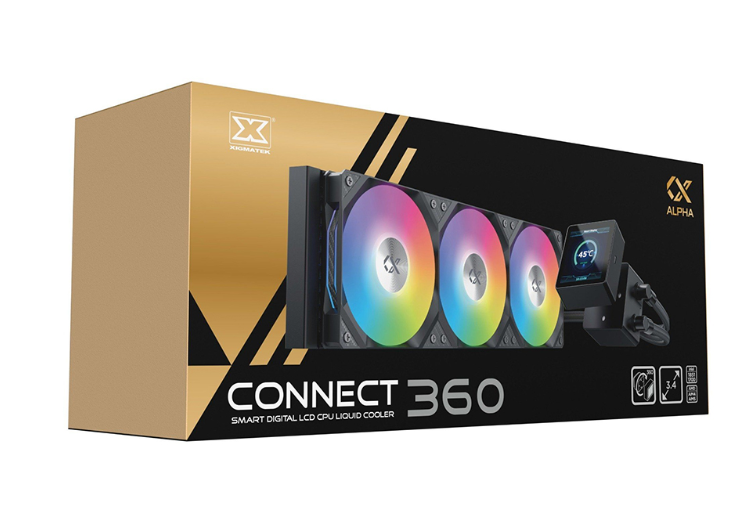 TẢN NHIỆT NƯỚC AIO XIGMATEK ALPHA - CONNECT 360 (EN45233)