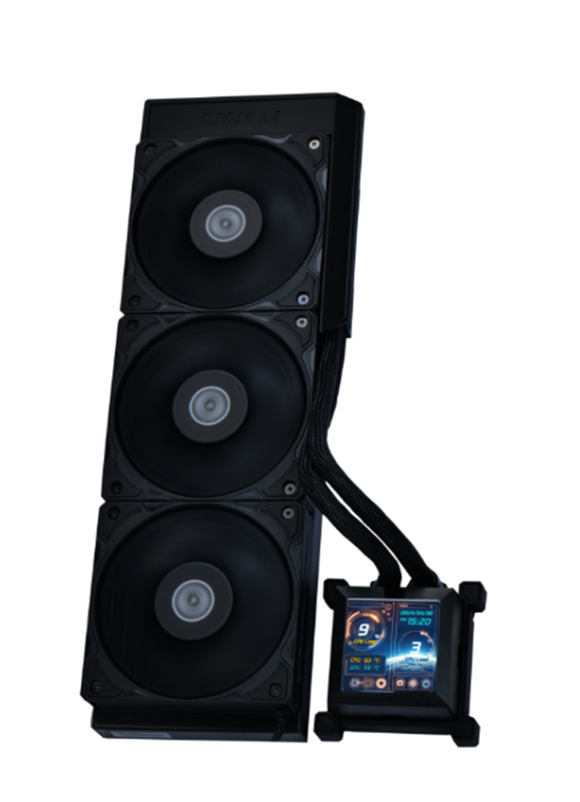 Tản Nhiệt Nước Lian Li HydroShift LCD 360S non RGB fan Black