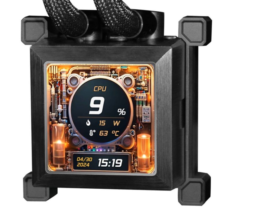 Tản Nhiệt Nước Lian Li HydroShift LCD 360TL fan Black