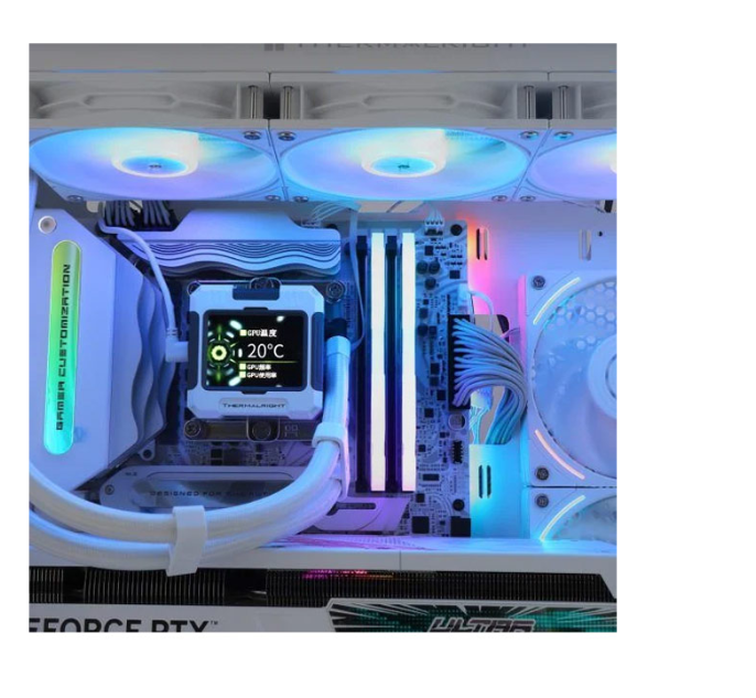 Bộ Tản Nhiệt Nước Thermalright Frozen Warframe 360 WHITE ARGB (LCD 2.4inch)