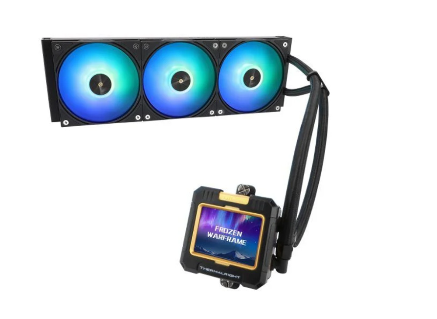 Bộ Tản Nhiệt Nước Thermalright Frozen Warframe 360 BLACK ARGB (LCD 2.4inch)