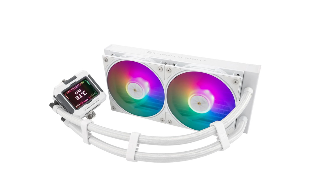 Bộ Tản Nhiệt Nước Thermalright FROZEN WARFRAME 240 WHITE ARGB (LCD 2.4inch)