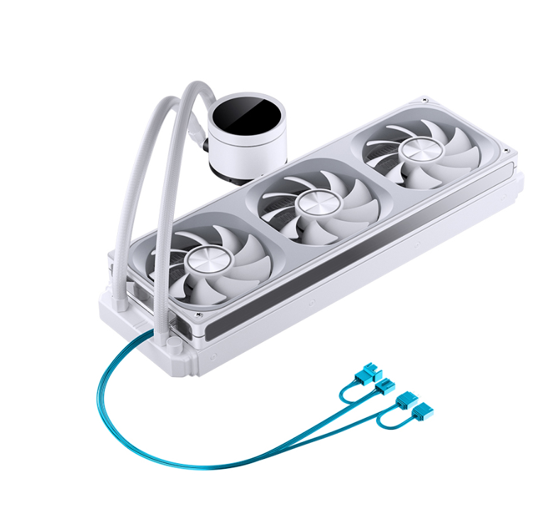 Tản nhiệt nước AIO Jonsbo TH-360 White (ARGB, Hiển Thị Nhiệt Độ)