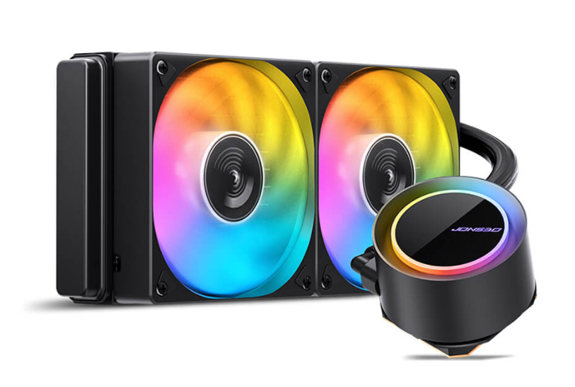 Tản nhiệt nước JONSBO TG-240 BLACK ARGB