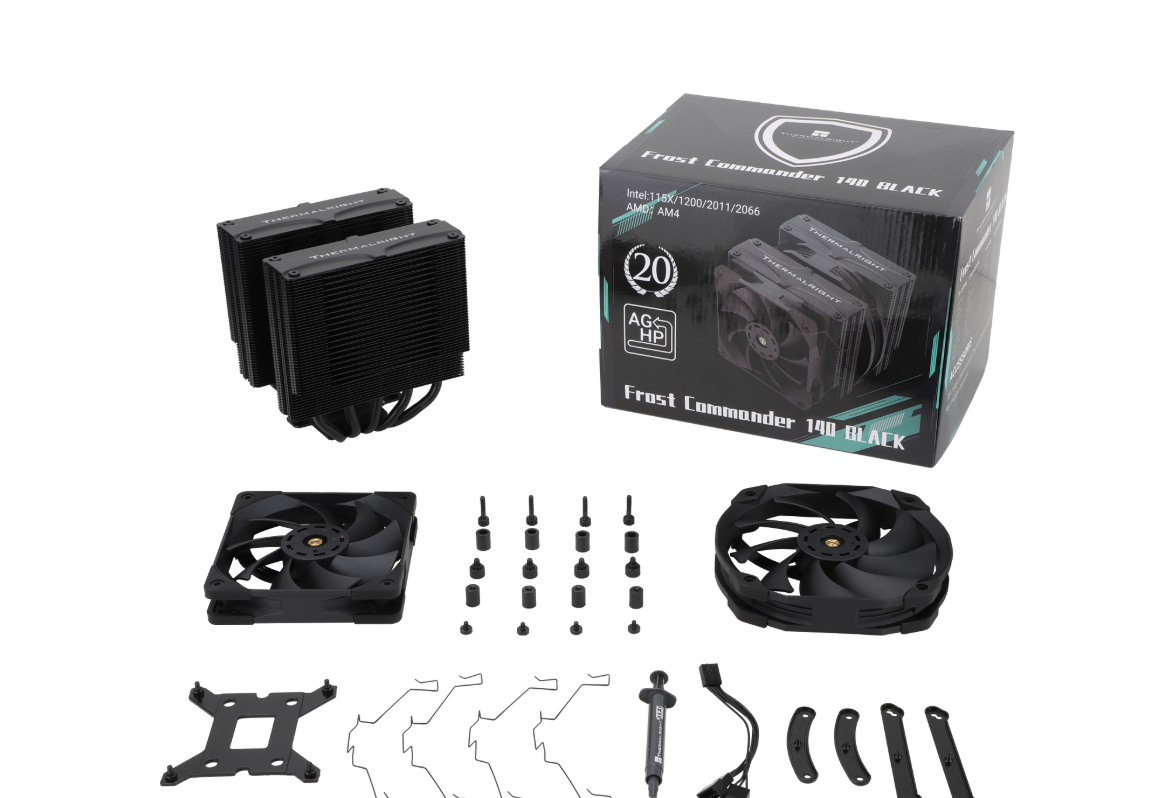 Tản nhiệt CPU Thermalright Dual-Tower Frost Commander 140 BLACK