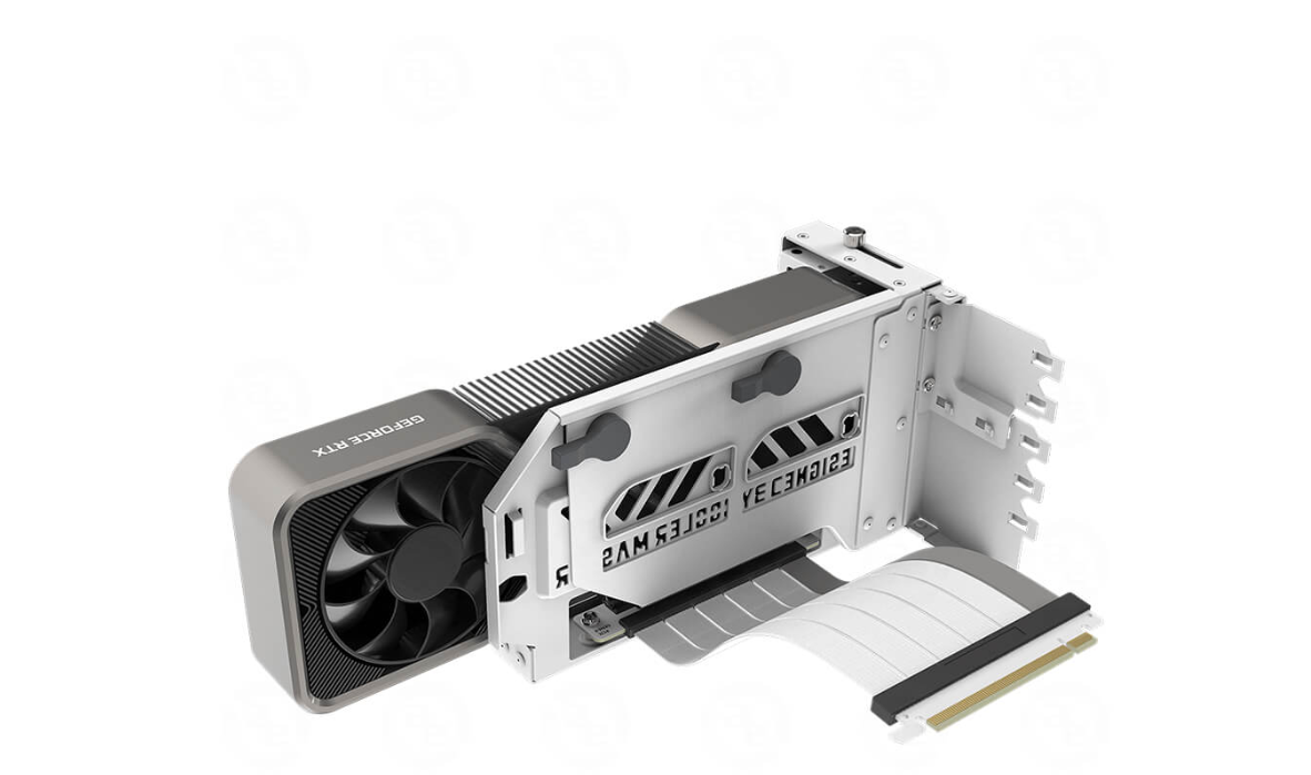 Bộ Dựng VGA Cooler Master Vertical GPU Holder Kit Ver 3 WHITE ( PCI 4.0 165mm)