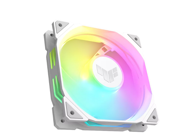Bộ 3 quạt tản nhiệt đảo ngược ASUS TUF Gaming TR120 ARGB Reverse WHITE