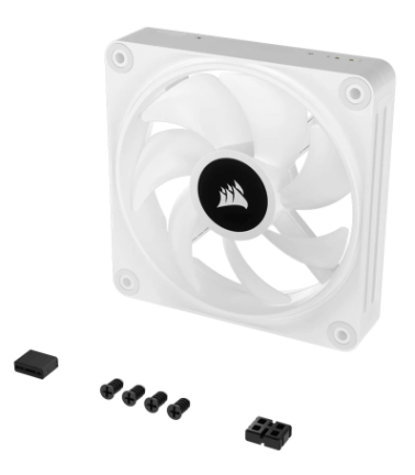 Bộ 3 Quạt Máy Tính Corsair iCUE LINK QX120 RGB WHITE CO-9051006-WW