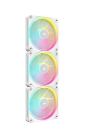 Bộ 3 quạt máy tính Corsair iCUE LINK LX120 RGB White CO-9051030-WW