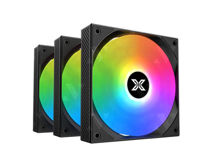 Bộ 3 Quạt tản nhiệt XIGMATEK STARZ ARGB (EN41853) Kèm Điều Khiển