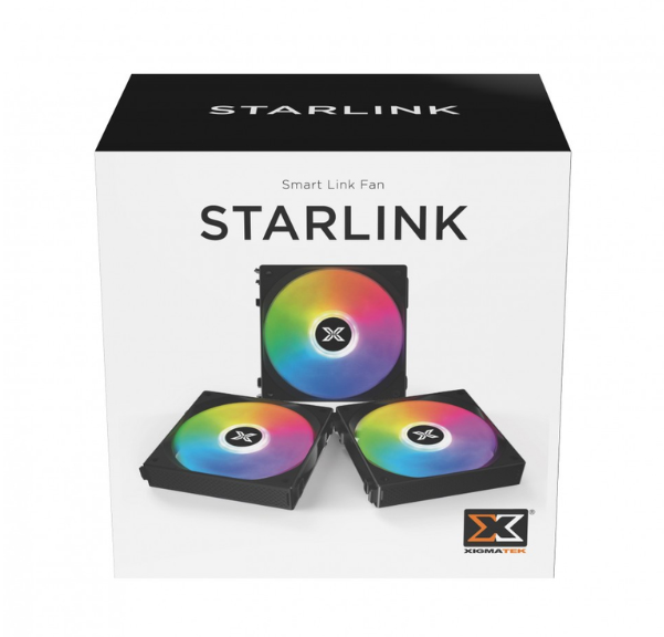 Bộ 3 Quạt Tản Nhiệt XIGMATEK STARLINK - EN41303 - ARGB