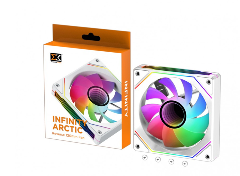 Fan Case XIGMATEK INFINITY ARTIC Reverse 120mm (EN44595) - RGB FIXED