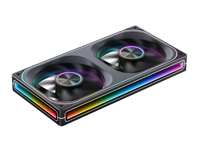 Fan Case JONSBO ZA-240B BLACK LED ARGB infinity