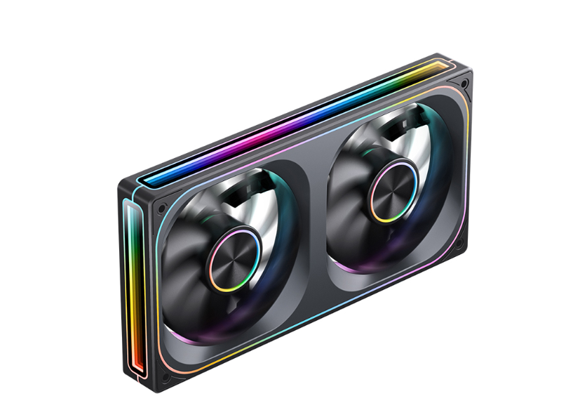Fan Case JONSBO ZA-240B BLACK LED ARGB infinity