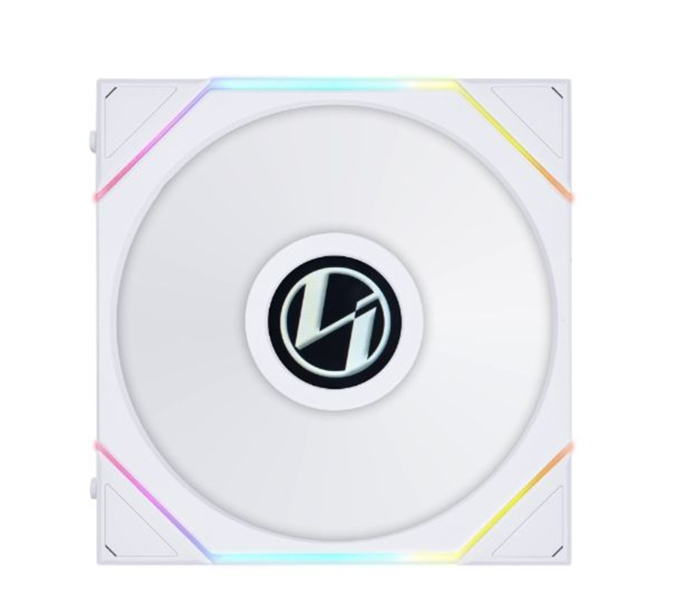 Quạt Tản Nhiệt Lian-Li UNI Fan TL Wireless LCD 120 Reverse Triple White (12RTLLCD1W3W)