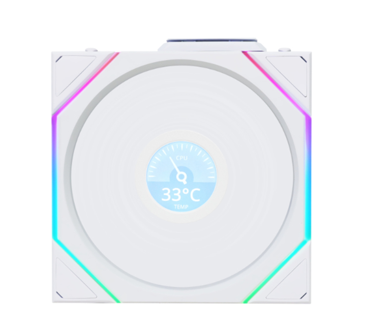 Quạt tản nhiệt máy tính Lian Li Wireless Reverse White Cooler TL 120-3 - 12RTL1W3W