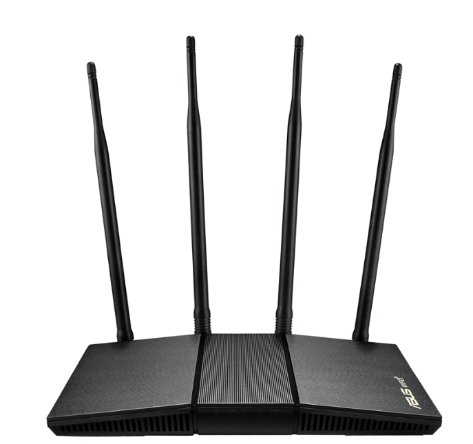 Bộ phát wifi 6 Asus RT-AX1800HP v2 MU-MIMO AX1800Mbps (Xuyên tường) _Router WiFi có thể mở rộng,