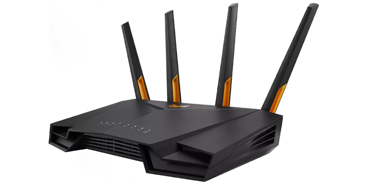 Bộ phát wifi 6 Asus TUF Gaming AX4200 (Chuẩn AX/ AX4200Mbps/ 4 Ăng-ten ngoài/ Wifi Mesh/ Dưới 80 User)