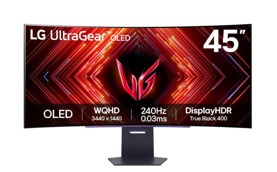 Màn Hình Gaming LG UltraGear 45GS95QE-B (44.5 inch - WQHD - OLED - 240Hz - 0.03ms - Cong)