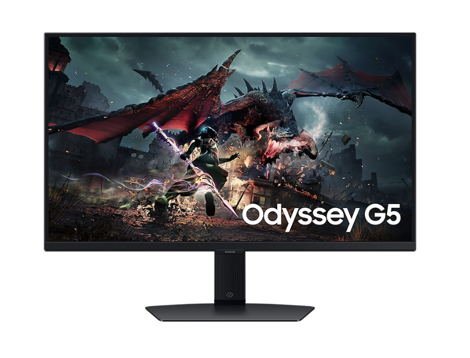Màn Hình Gaming SAMSUNG Odyssey G5 G50D LS27DG502EEXXV (27 inch - IPS - 2K - 180Hz - 1ms)