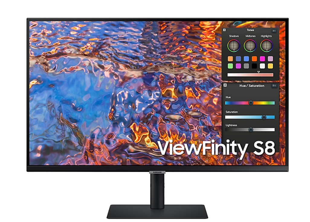 Màn Hình Đồ Họa SAMSUNG ViewFinity S8 LS32B800PXEXXV (32.0 inch - 4K - IPS - 60Hz - 5ms - USB TypeC - Network RJ45)