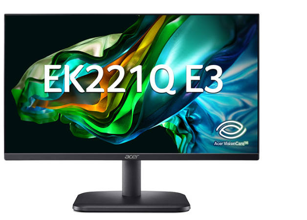 Màn Hình Acer EK221Q E3 UM.WE1SV.301 (21.5 inch - FHD - IPS - 100Hz - 1ms - FreeSync)