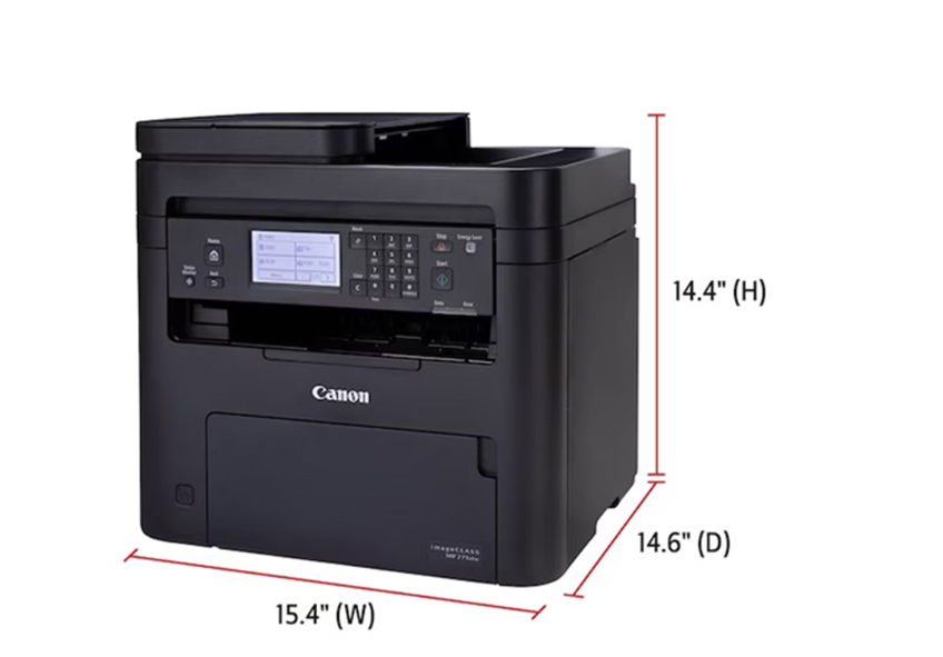 Máy in laser đen trắng đa năng Canon MF275dw (In đảo mặt| Copy| Scan| A4| A5| USB| Lan| WIFI)