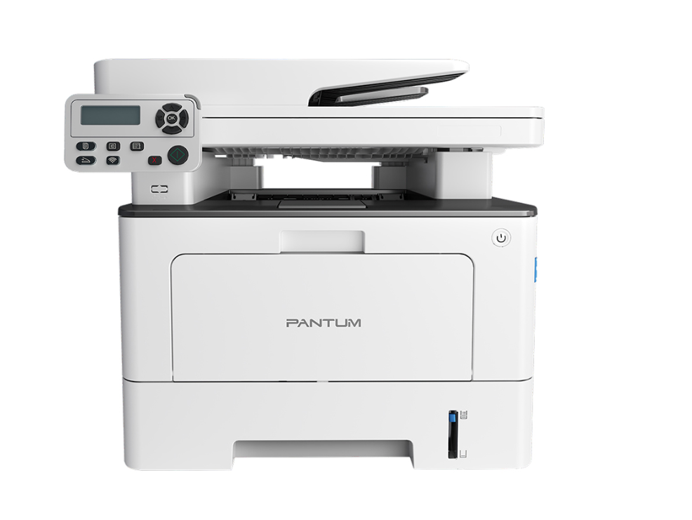 Máy in laser đen trắng đa năng Pantum BM5100ADW (In đảo mặt| Copy| Scan| ADF A4| A5| USB| LAN| WIFI)