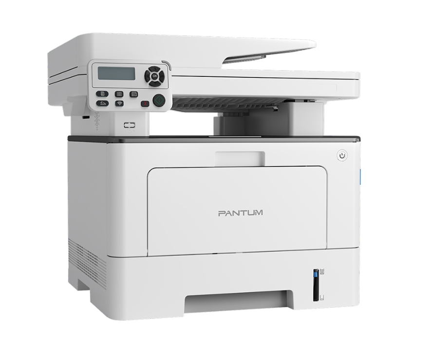 Máy in laser đen trắng đa năng Pantum BM5100ADW (In đảo mặt| Copy| Scan| ADF A4| A5| USB| LAN| WIFI)