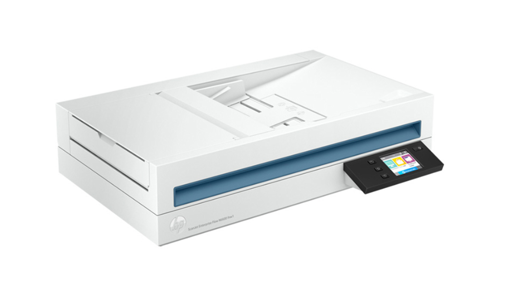 Máy scan HP ScanJet Enterprise Flow N6600 fnw1 20G08A (Scan đảo mặt| mặt kính phẳng| ADF| A4| A5| USB| LAN| WIFI)