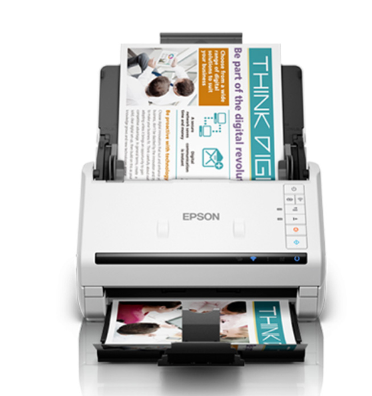 Máy scan Epson DS-570WII (Scan đảo mặt| A4| A5| USB| WIFI)