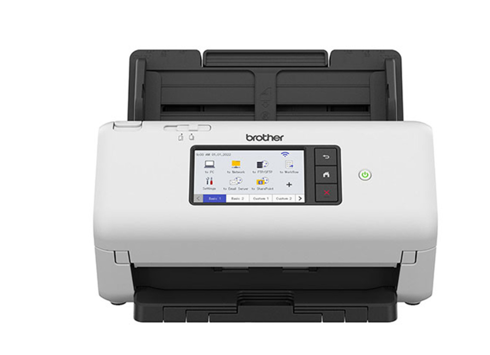 Máy scan Brother ADS-4700W (Scan đảo mặt|A4| USB| LAN| WIFI)