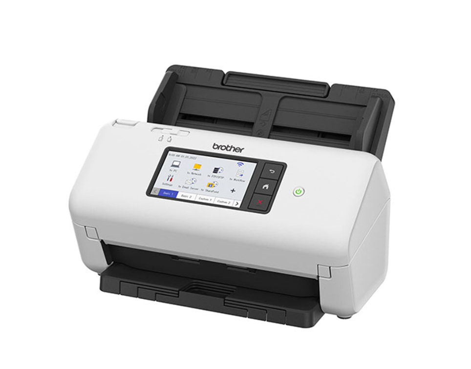 Máy scan Brother ADS-4700W (Scan đảo mặt|A4| USB| LAN| WIFI)