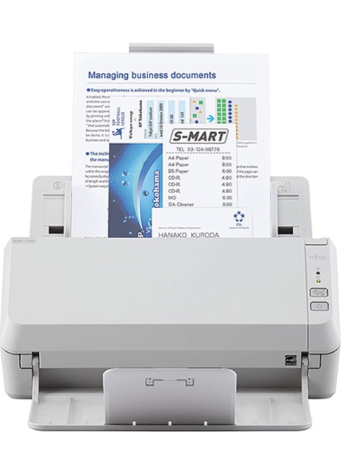 Máy Scan Fujitsu SP1120N (A4, ADF, 20ppm/40ipm, USB, LAN)