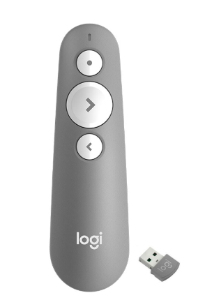 Bút trình chiếu Logitech R500S xám (Mid Grey)