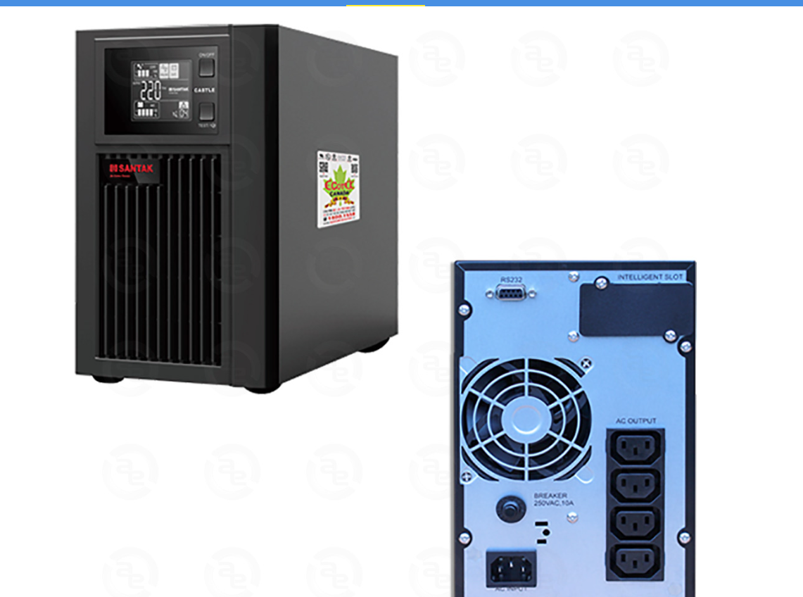 Bộ Lưu Điện UPS Online SANTAK C1K-LCD (900W-1000VA)