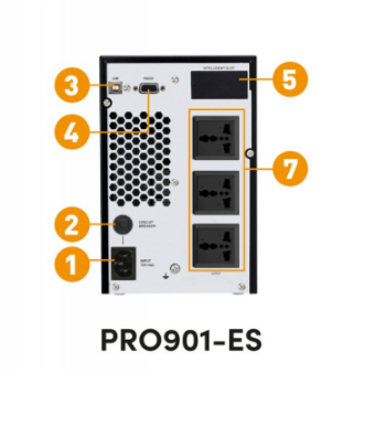Bộ lưu điện PROLiNK PRO901-ES 1000VA Online