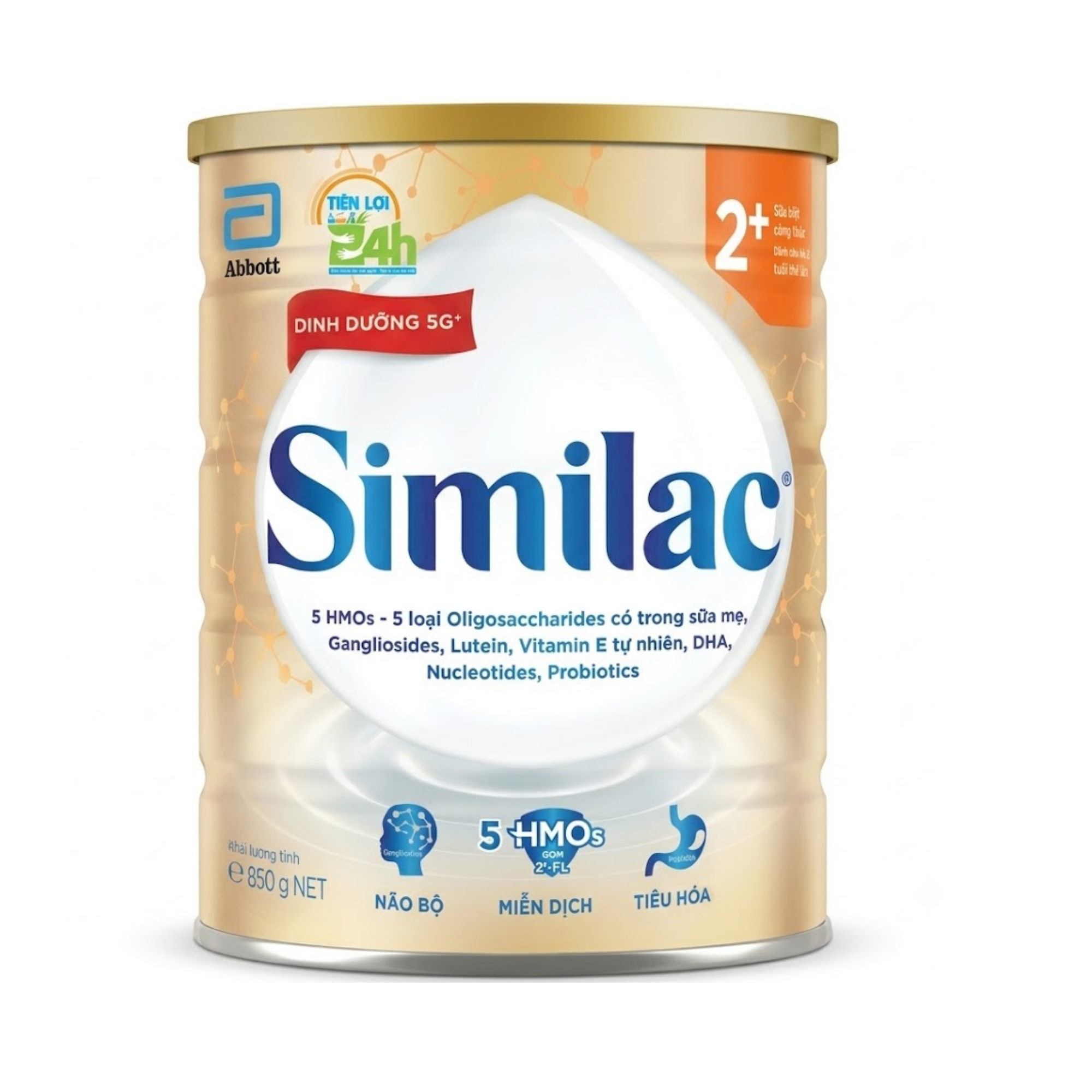 Thực phẩm bổ sung cho trẻ từ 2 tuổi trở lên : Similac 2+ 800g