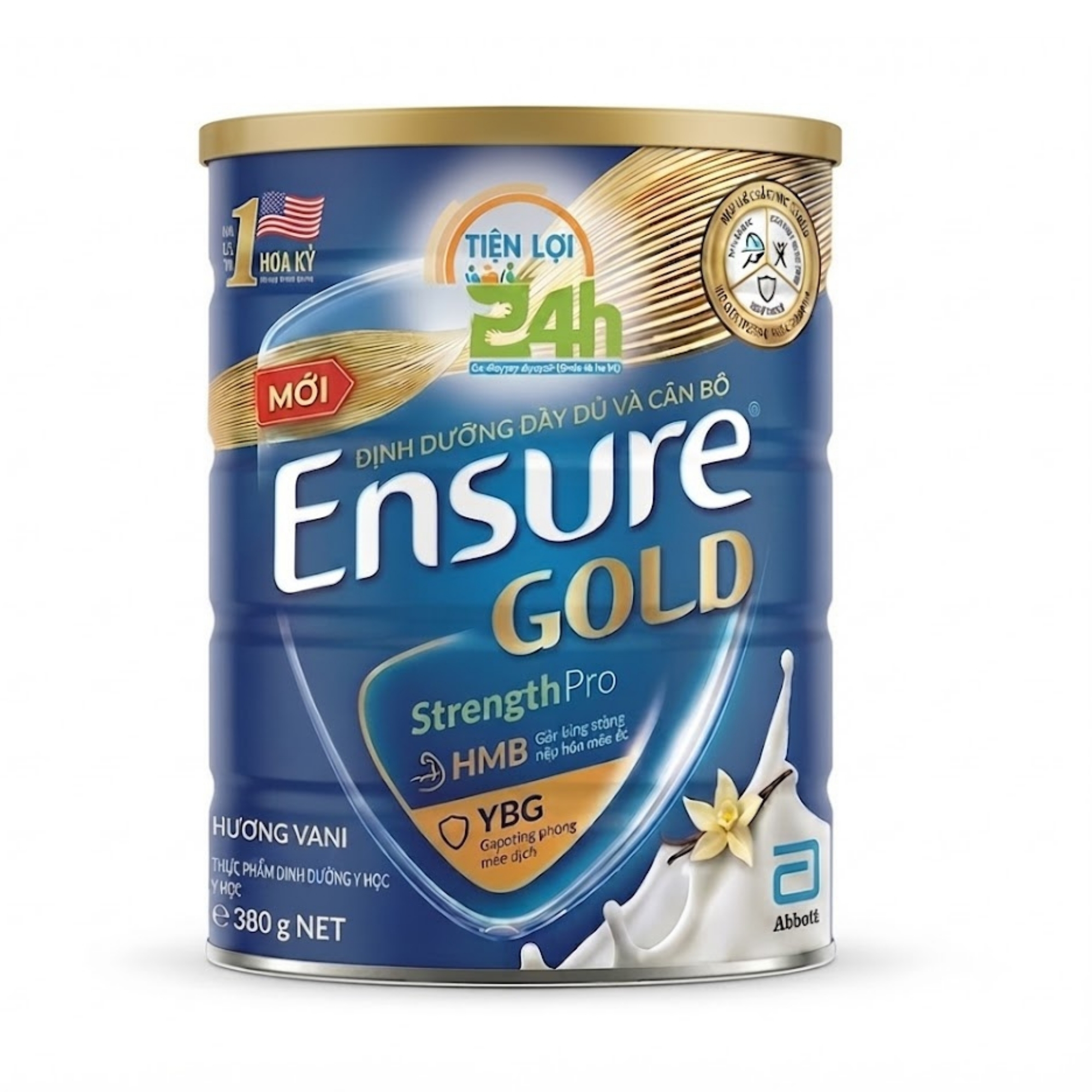 Thực phẩm dinh dưỡng y học : Ensure Gold 380g