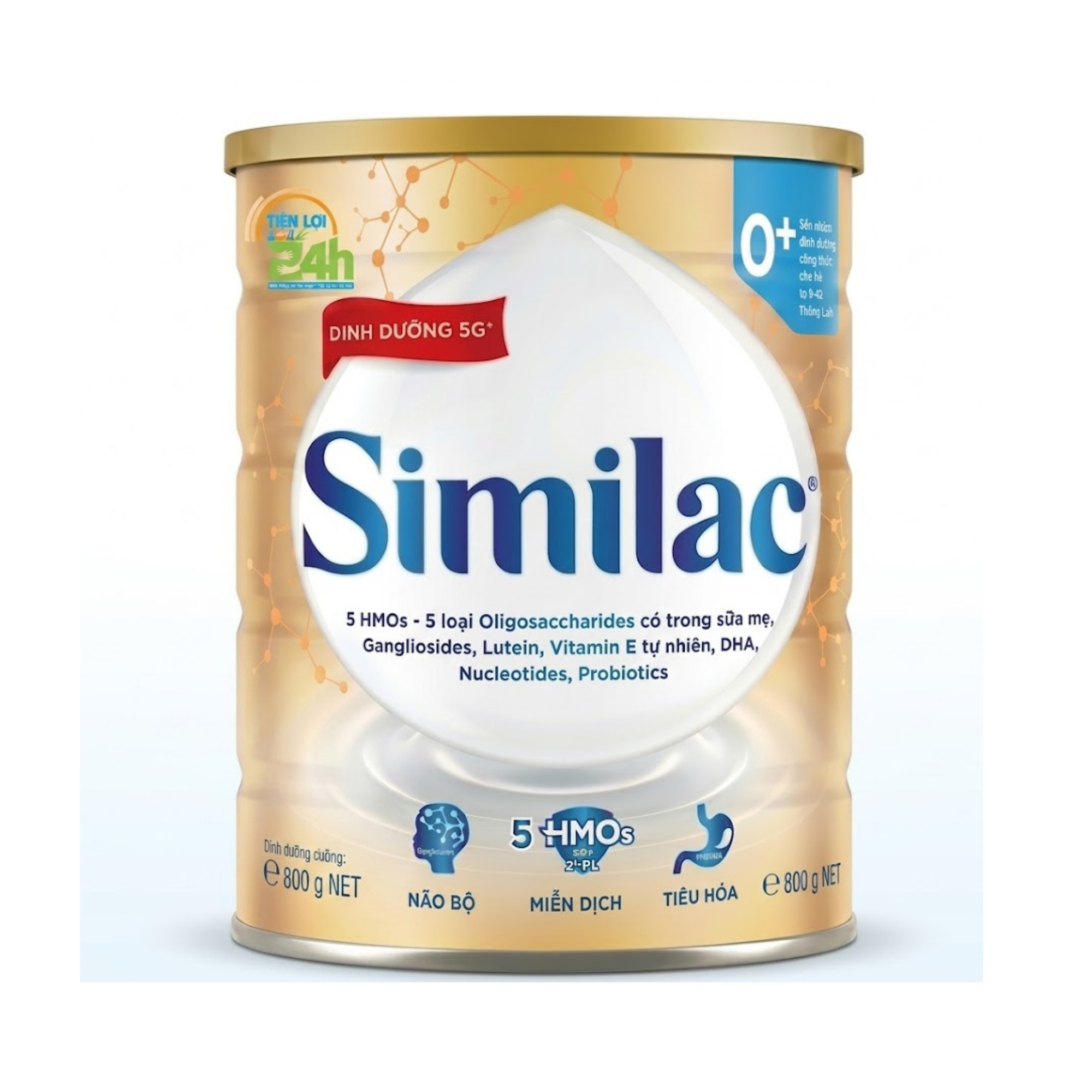 Sản phẩm dinh dưỡng công thức cho trẻ từ 0 -12 tháng tuổi : Similac 0+ 800g