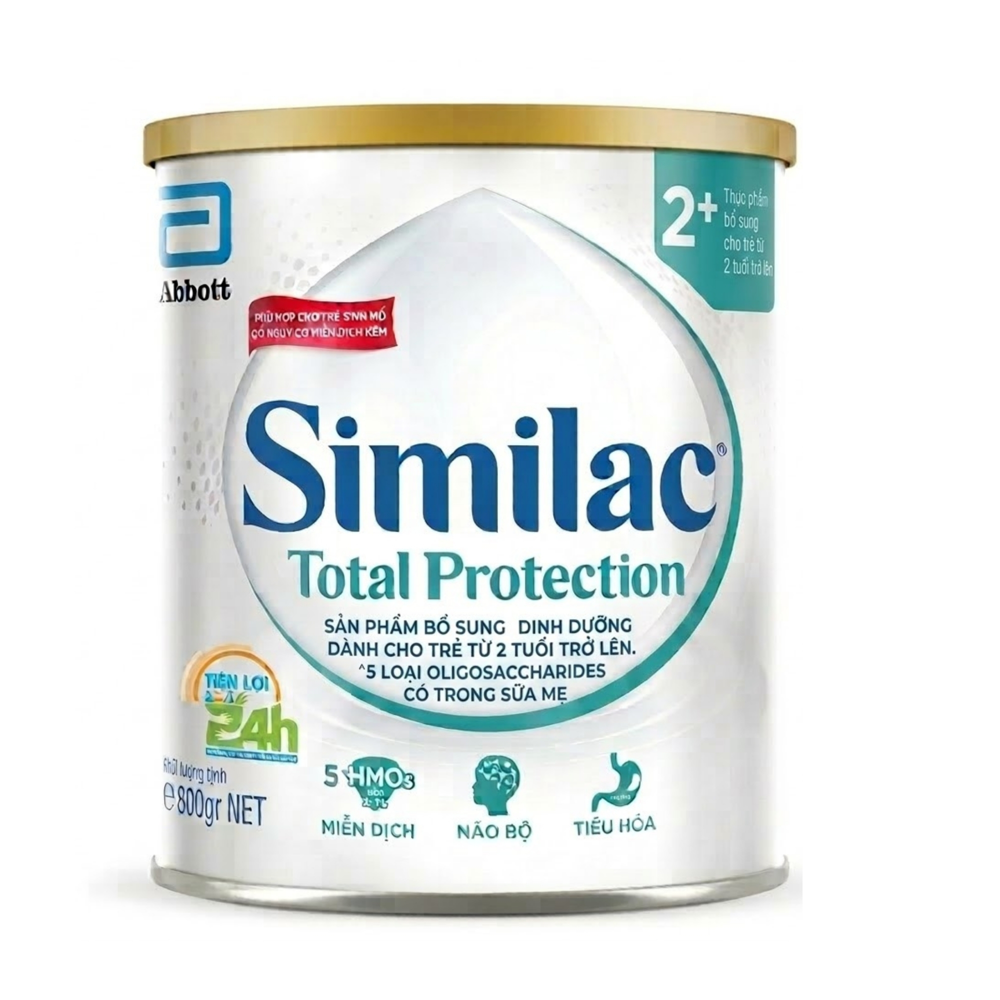 Thực phẩm bổ sung cho trẻ từ 2 tuổi trở lên : Similac Total Protection 2+ 800g